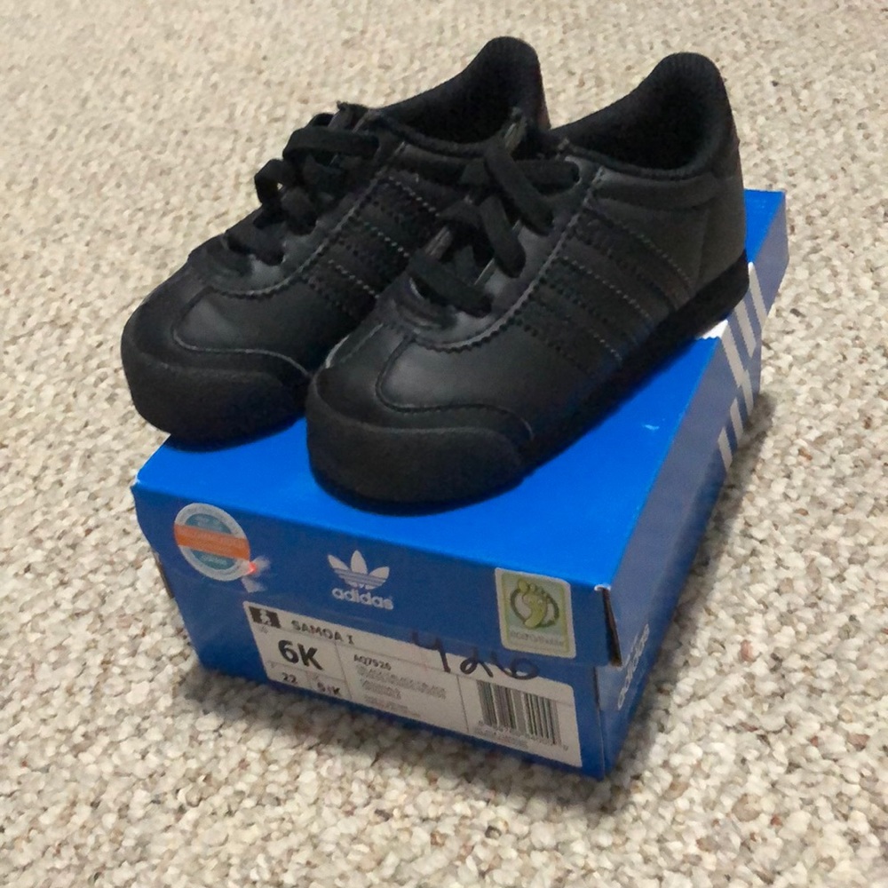 Black toddler Adidas